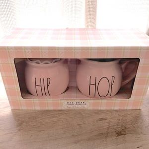 Rae Dunn HIP HOP sugar and creamer set